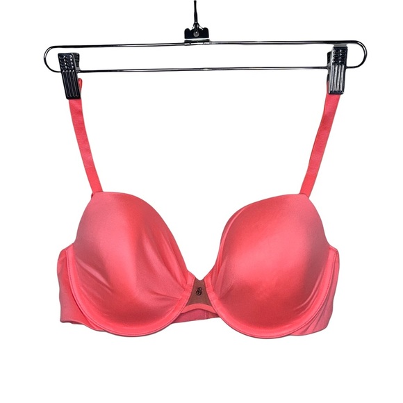 VICTORIA’S SECRET Pink Fabulous Lined Demi/Demi-Buste 36C - Picture 2 of 5